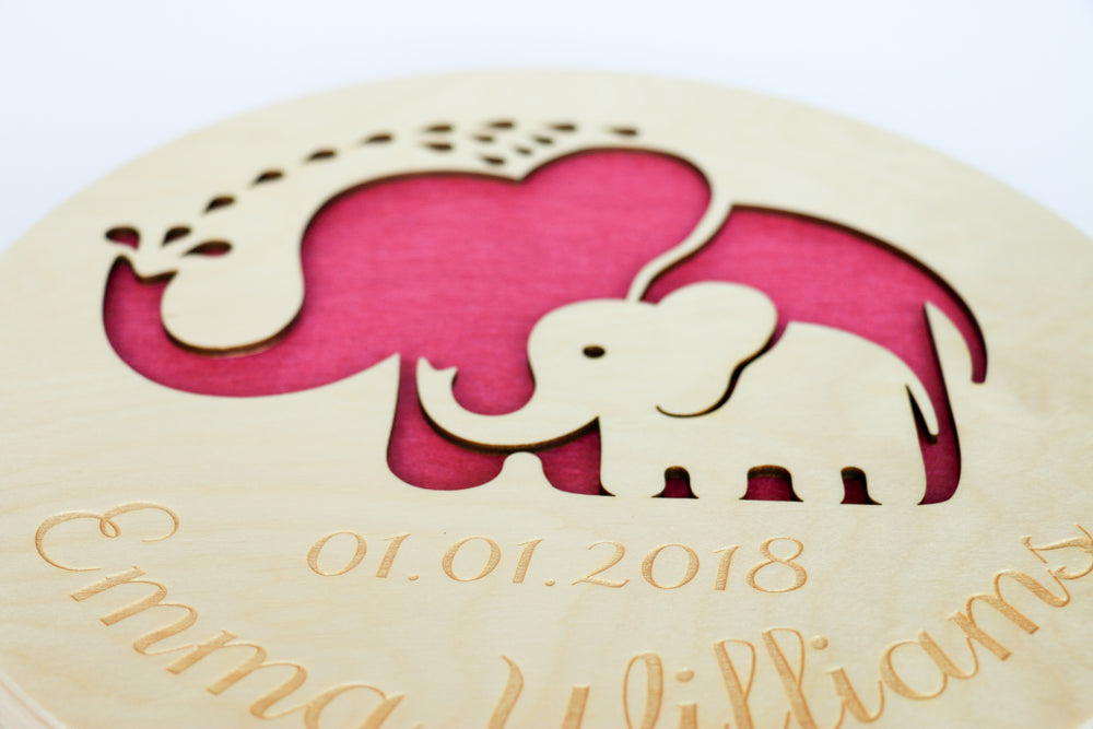 Personalized elephant box