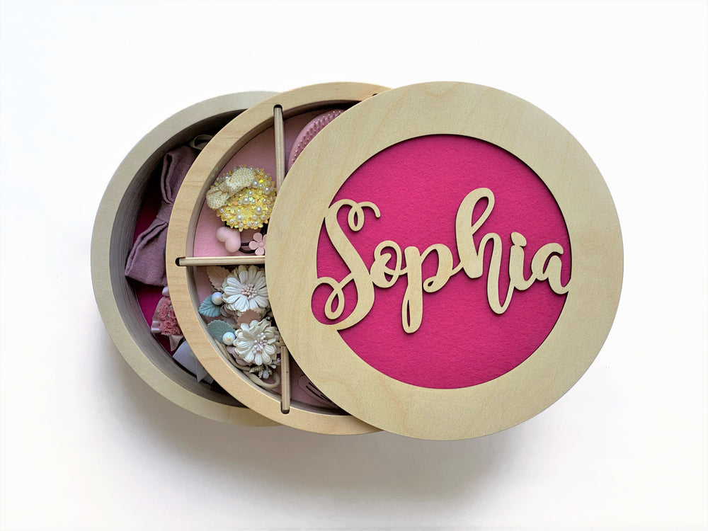 Girls jewelry box personalized