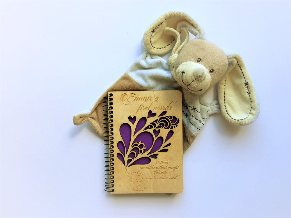 Cute notebook for baby