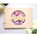 Personalized name album for a girl