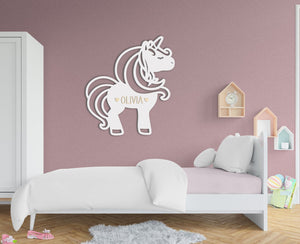 Unicorn wall decor