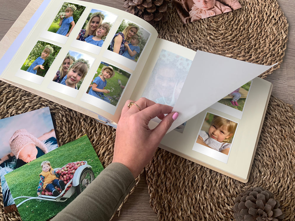 Large personalized photo album
